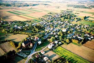 Gmina z lotu ptaka Gmina z lotu ptaka